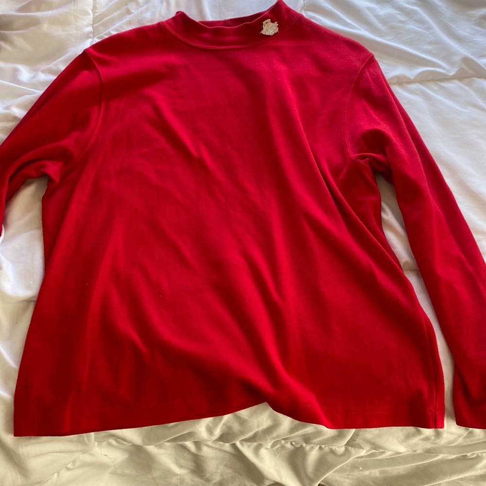 Bechamel petites mock neck top